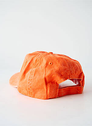 Casquette fermeture scratch orange STAMION homme