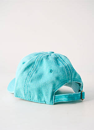 Casquette tissage popeline bleu VIA LORENZO homme