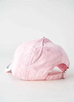 Casquette tissage popeline rose ATLANTA homme