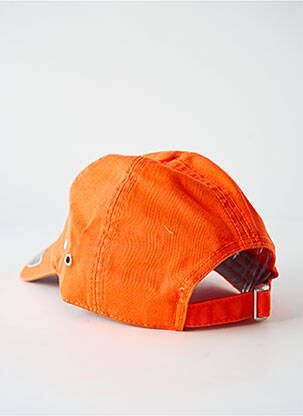 Casquette tissage popeline orange ATLANTA femme