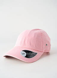 Casquette visière souple rose ATLANTA femme