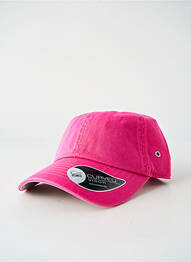 Casquette visière souple rose fonce ATLANTA femme
