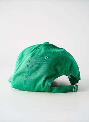 Casquette tissage popeline vert ATLANTA homme