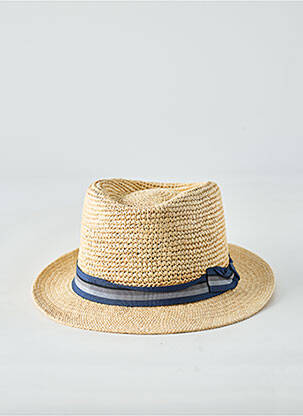 Chapeau bande anti-transpiration bleu AUREGA homme