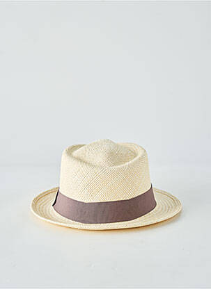 Chapeau bande anti-transpiration gris PANAMA HAT homme