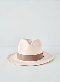Chapeau forme chapeau paille rose PANAMA HAT femme