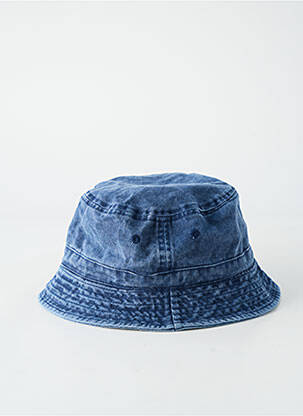 Chapeau forme bob bleu AUREGA homme