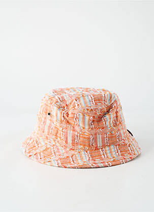 Chapeau forme bob orange AUSSIE APPAREL femme