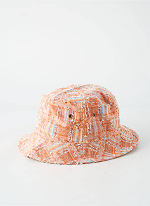 Chapeau forme bob orange AUSSIE APPAREL femme