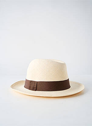 Chapeau  marron fonce PANAMA HAT homme