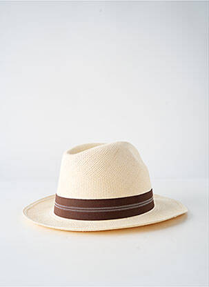 Chapeau  marron PANAMA HAT homme
