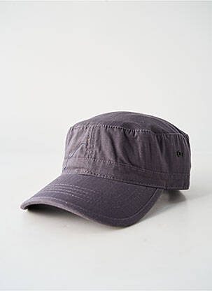 Casquette tissage popeline gris ATLANTIS homme