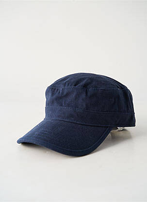 Casquette tissage popeline bleu ATLANTIS homme