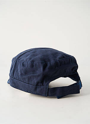 Casquette tissage popeline bleu ATLANTIS homme