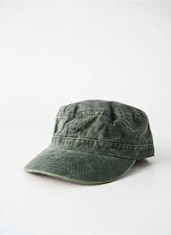 Casquette visière souple vert AUREGA femme
