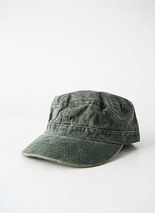 Casquette visière souple vert AUREGA femme