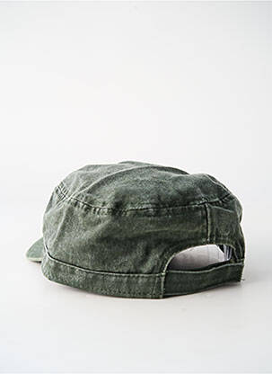 Casquette visière souple vert AUREGA femme