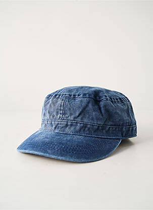 Casquette tissage popeline bleu AUREGA homme
