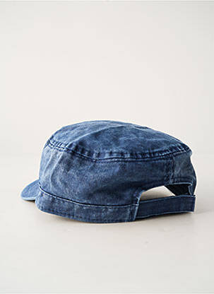 Casquette fermeture scratch bleu AUREGA homme