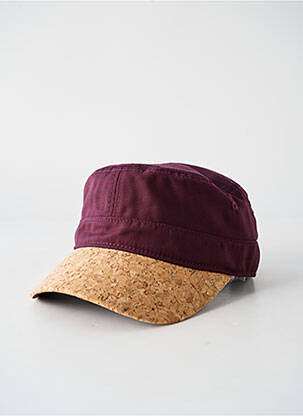 Casquette fermeture scratch violet CRAMBES homme