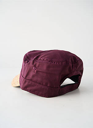 Casquette fermeture scratch violet CRAMBES homme