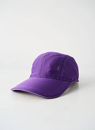 Casquette fermeture scratch violet HERMAN femme