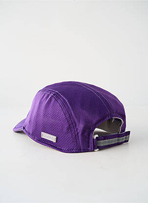 Casquette fermeture scratch violet HERMAN femme