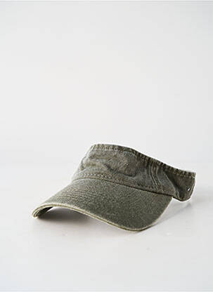 Casquette tissage popeline vert MTM femme
