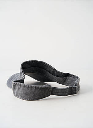 Casquette tissage popeline gris MTM femme
