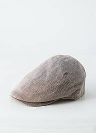 Casquette visière souple marron M BY FLECHET homme