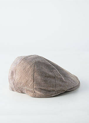 Casquette visière souple marron M BY FLECHET homme