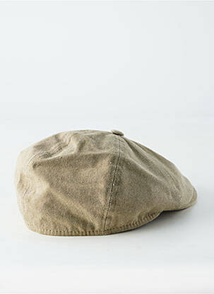Casquette tissage popeline vert M BY FLECHET homme