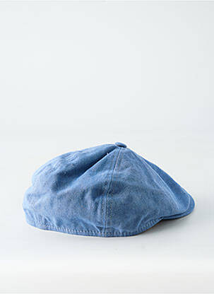 Casquette tissage popeline bleu M BY FLECHET homme