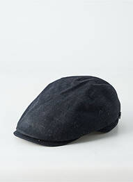 Casquette tissage popeline noir MTM homme