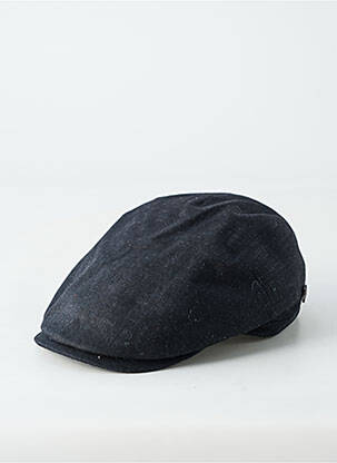 Casquette tissage popeline noir MTM homme