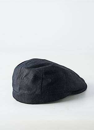 Casquette tissage popeline noir MTM homme
