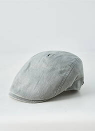 Casquette tissage popeline gris MTM homme
