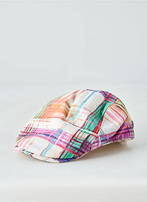 Casquette tissage popeline rose MTM homme