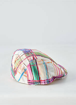 Casquette tissage popeline rose MTM homme