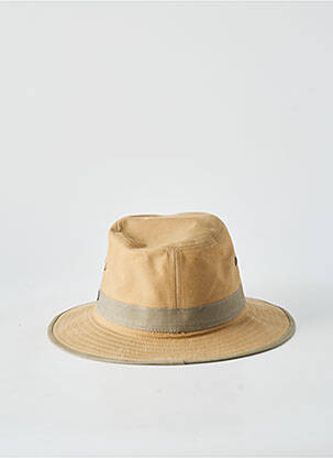 Chapeau bande anti-transpiration beige AUREGA homme