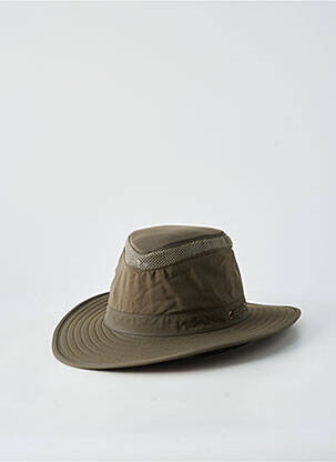 Chapeau fermeture elastique autour du cou vert AUREGA homme