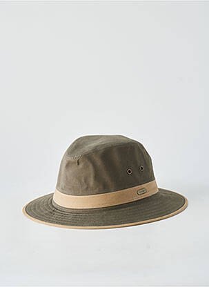 Chapeau bande anti-transpiration marron AUREGA homme