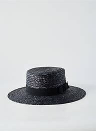 Chapeau bande anti-transpiration noir COUSTILLERES homme