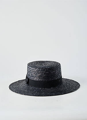 Chapeau bande anti-transpiration noir COUSTILLERES homme