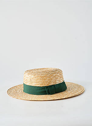 Chapeau bande anti-transpiration vert COUSTILLERES homme