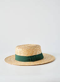 Chapeau bande anti-transpiration vert COUSTILLERES homme