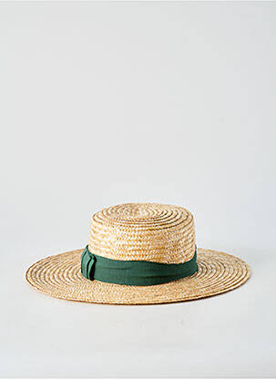 Chapeau bande anti-transpiration vert COUSTILLERES homme