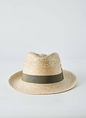 Chapeau bande anti-transpiration beige AUREGA homme