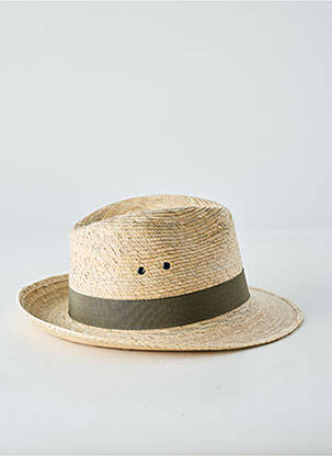 Chapeau bande anti-transpiration beige AUREGA homme