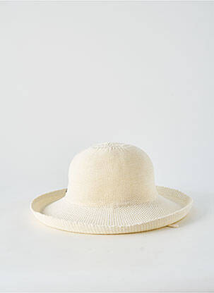 Chapeau bande anti-transpiration beige HOUSE OF ORD femme